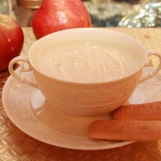 Рецепт манной каши с яблоком