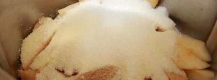 манная каша с яблоком. Шаг 3