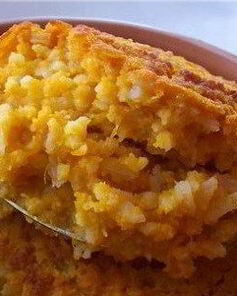 Тыквенная каша с пшеном и вкусной корочкой