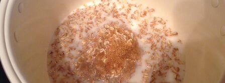 овсяная каша четыре злака в мультиварке. Шаг 3