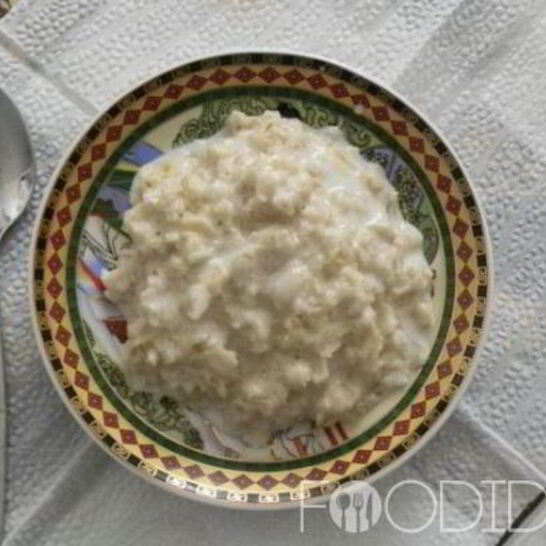 Рецепт овсяной каши на молоке