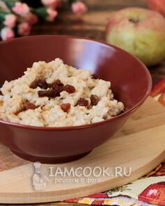 Овсяная каша на воде