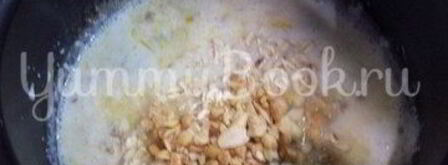 овсяная каша с апельсином и арахисом. Шаг 5