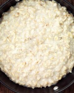 Овсяная каша с йогуртом