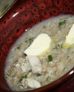 Овсяная каша с курицей в мультиварке