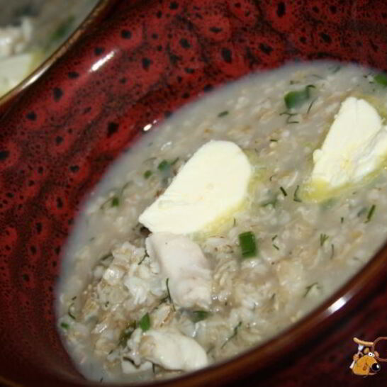 Рецепт овсяной каши с курицей в мультиварке