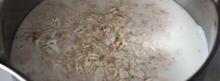 овсяная каша с яблоками. Шаг 3