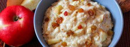 овсяная каша с яблоками. Шаг 5