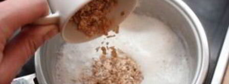 овсянка с фруктами. Шаг 5