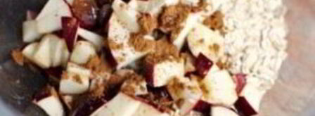 овсянка с яблоками. Шаг 4