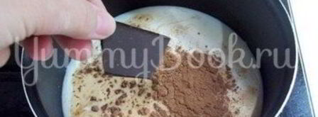 шоколадная овсяная каша. Шаг 3