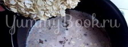 шоколадная овсяная каша. Шаг 4