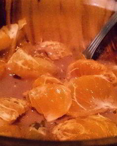 Шоколадная овсянка с фруктами