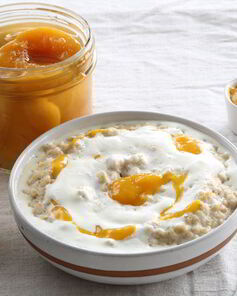 Сливочная овсяная каша