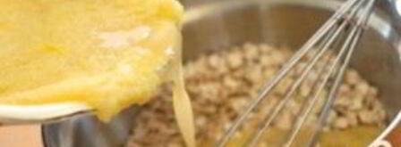 запеченная овсянка с фруктами и орехами. Шаг 3