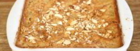 запеченная овсянка с фруктами и орехами. Шаг 5