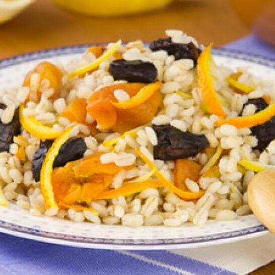 Рецепт каши перловой с сухофруктами