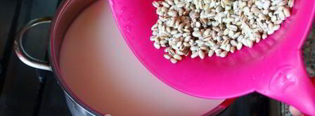 перловая каша на молоке. Шаг 8