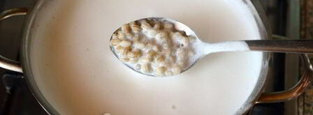 перловая каша на молоке. Шаг 9