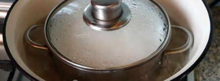 перловая каша на молоке. Шаг 10