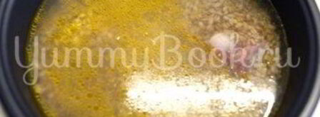 перловая каша с куриными желудочками в мультиварке. Шаг 6