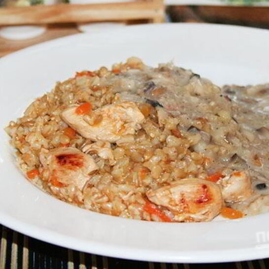 Рецепт перловой каши с курицей