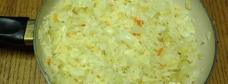 перловая каша с квашеной капустой. Шаг 5