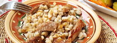 перловая каша с мясом. Шаг 11