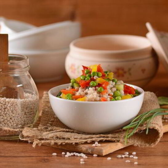 Рецепт перловой каши с овощами