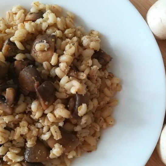 Рецепт перловой каши с шампиньонами