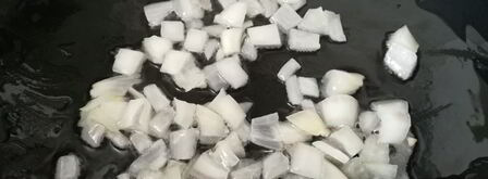 перловая каша с шампиньонами. Шаг 3