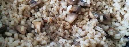 перловая каша с шампиньонами. Шаг 5