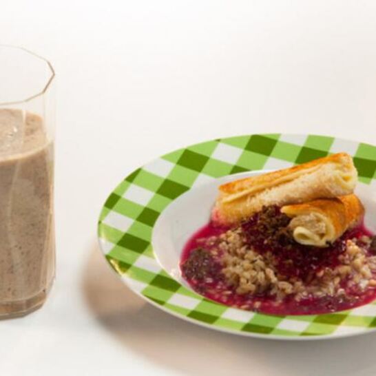 Рецепт перловой каши со сладкой свеклой