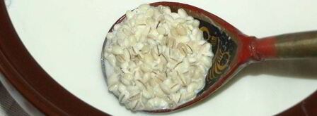 перловая каша, томленая в молоке. Шаг 3