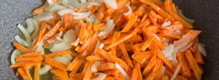 перловка с грибами и зеленым горошком. Шаг 6