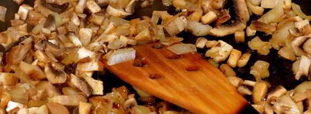 перловка с грибами в тыкве. Шаг 4