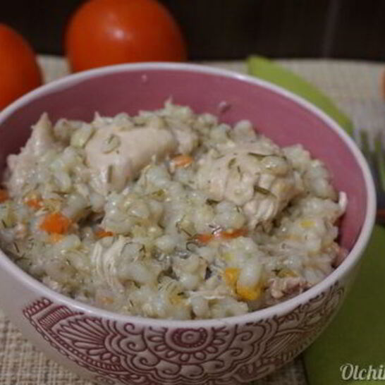 Рецепт перловки с курицей в мультиварке