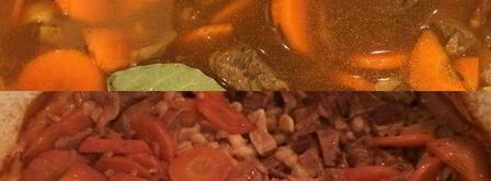 перловка с мясом и белыми грибами. Шаг 6