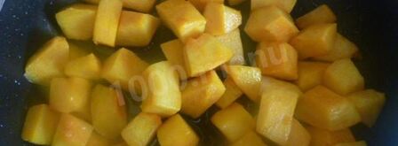 постная каша с тыквой. Шаг 5