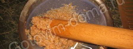 пшеничная каша с яблоком. Шаг 5