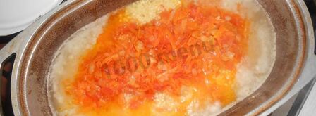 каша пшенная по-новому на гарнир. Шаг 6