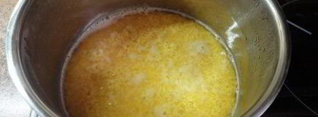 каша пшенная с черносливом. Шаг 3