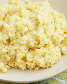 Кукурузно-пшенная каша с кунжутом