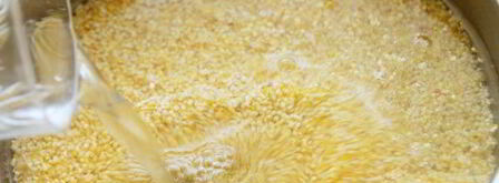 кукурузно-пшенная каша с кунжутом. Шаг 3