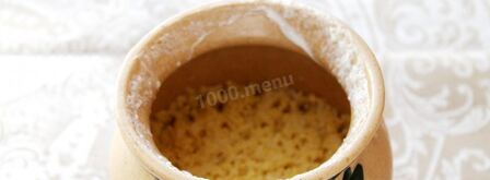 пшенная каша на молоке в духовке в горшочке. Шаг 6