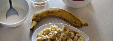 пшенная каша с бананом к завтраку. Шаг 3