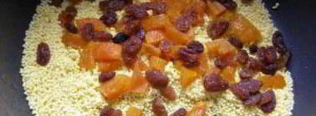 пшенная каша с изюмом и курагой. Шаг 3