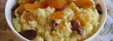 пшенная каша с изюмом и курагой. Шаг 4