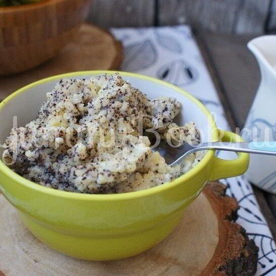 Рецепт пшенной каши с маком в мультиварке