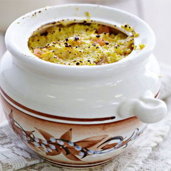 Рецепт пшенной каши с тыквой и курагой